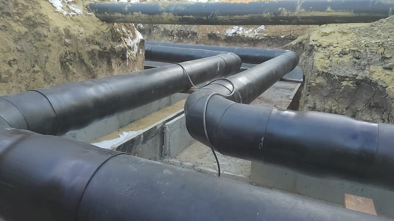 Строительство уч.т/с к МКД 7,8 Лугометрия