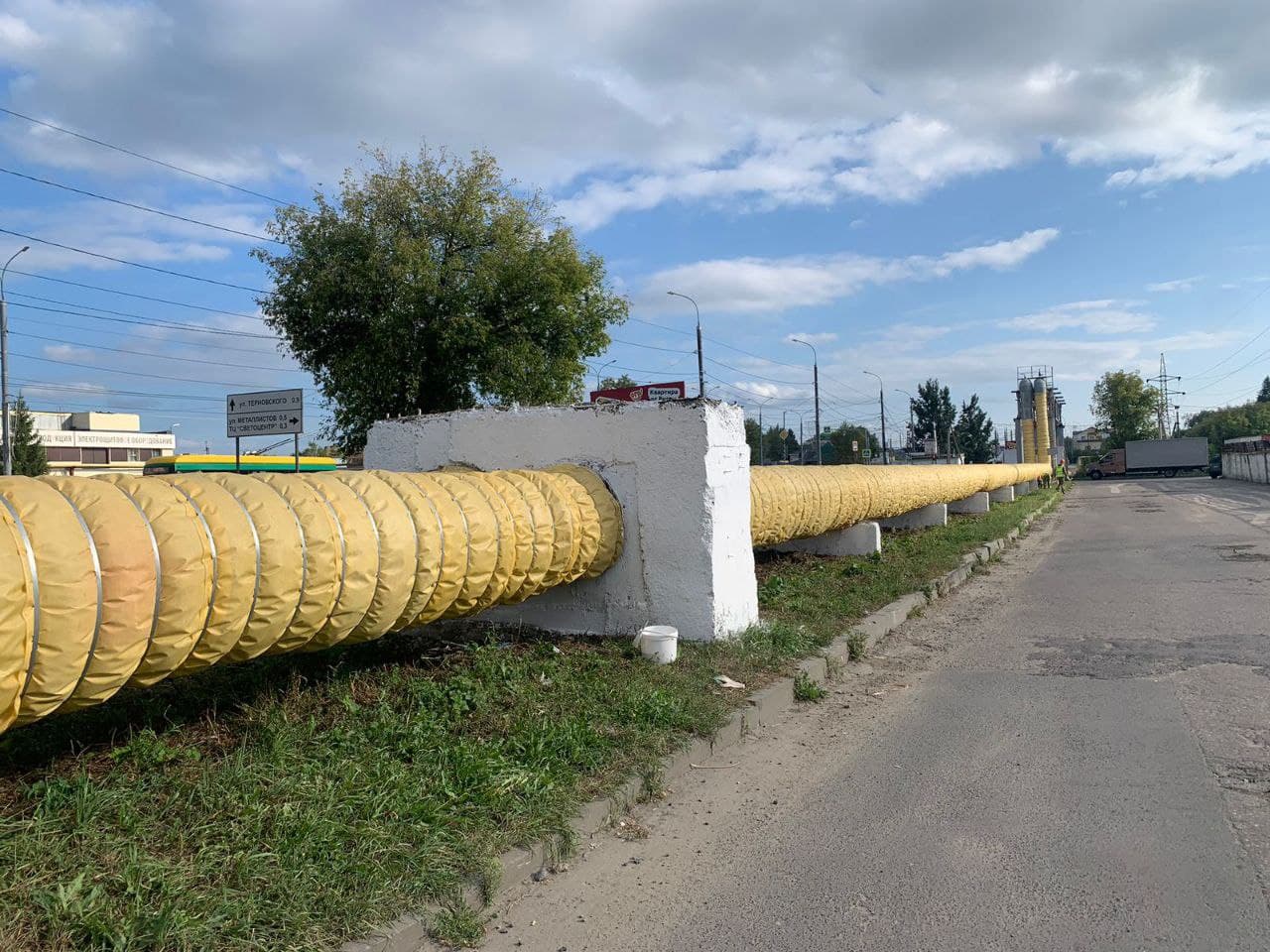 Капитальный ремонт тепловых сетей